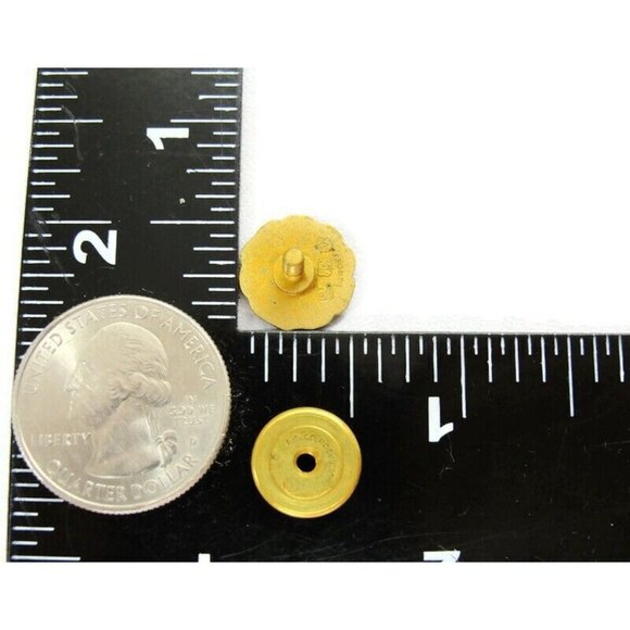 B of RT 10 Years Membership 1/10 10K Tie Tack Gold Filled Neck Tie Lapel Pin - Picture 5 of 7